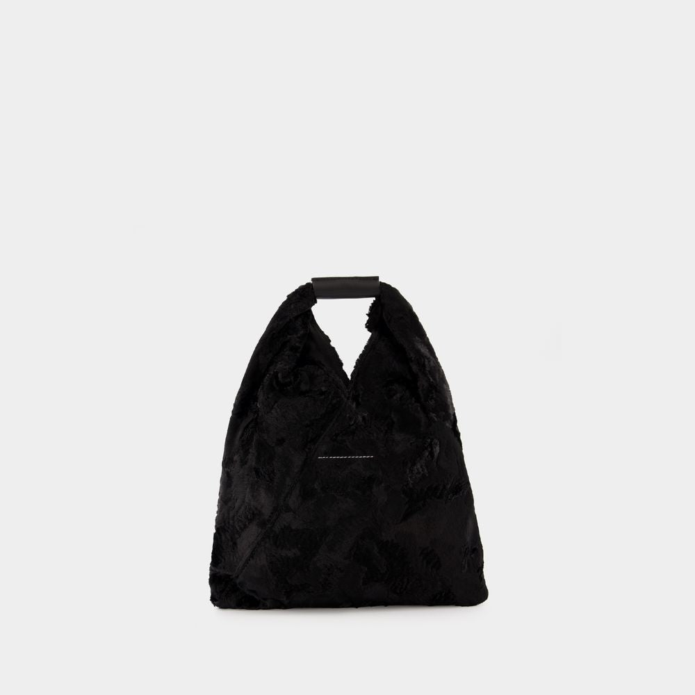 MM6 MAISON MARGIELA Minimalist Mini Shoulder Bag in Black