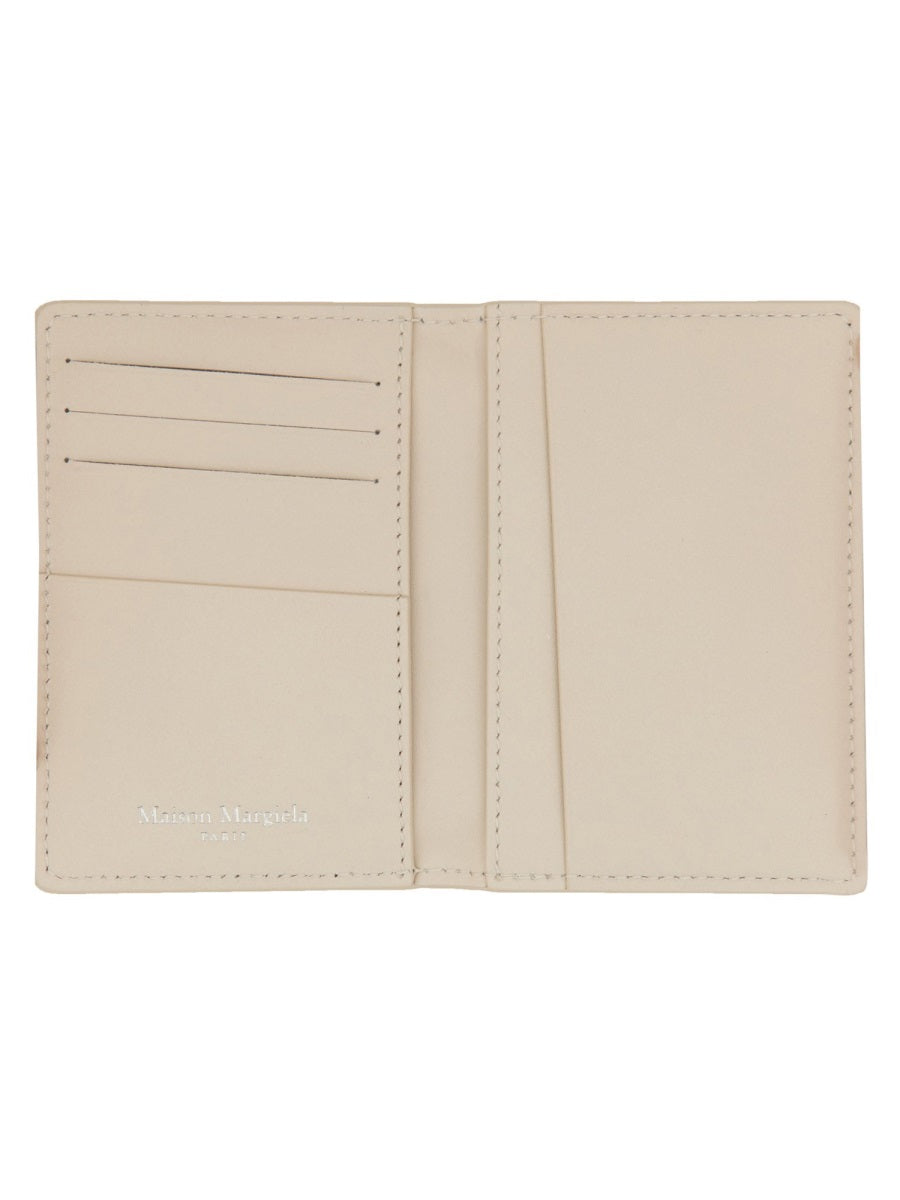 MAISON MARGIELA Mini Bi-Fold Leather Card Holder