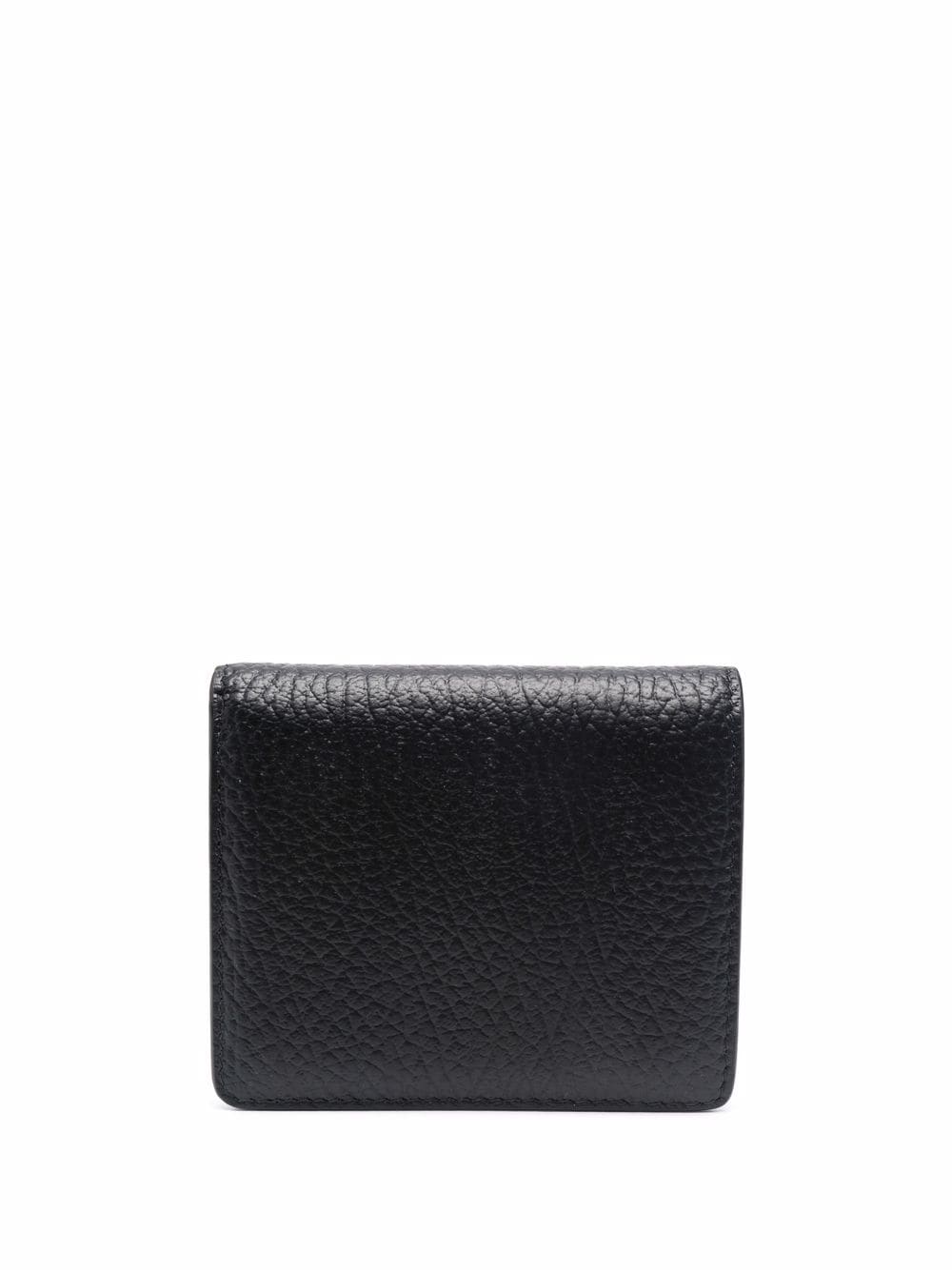 Pebbled Leather Bi-fold Wallet for Women