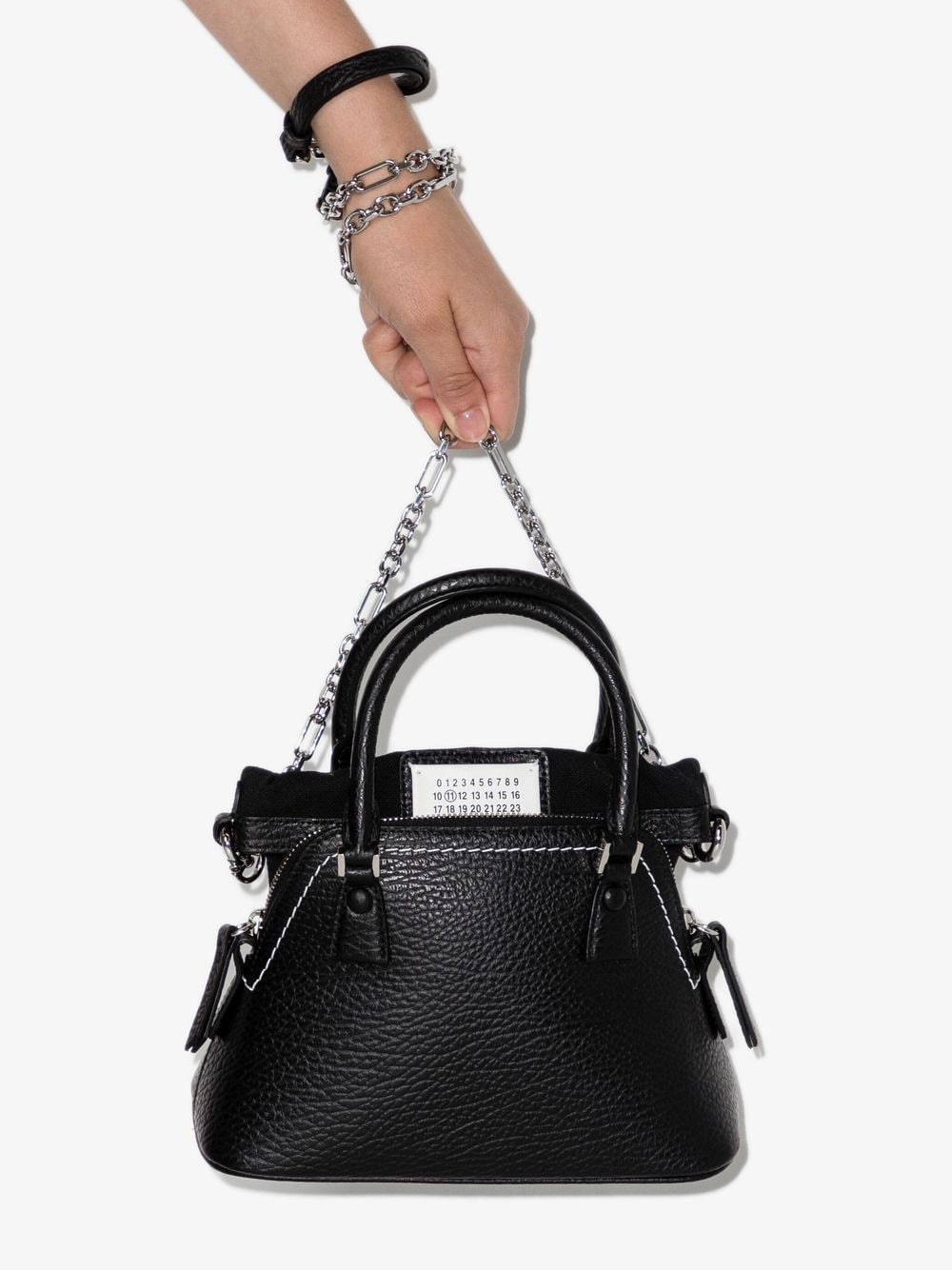 Black Shoulder Bag for Women - 24SS Maison Margiela Tote Bag