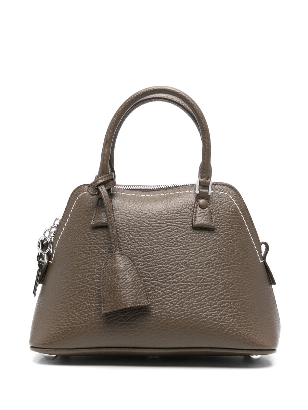 MAISON MARGIELA Mini Leather Handbag with Adjustable Strap