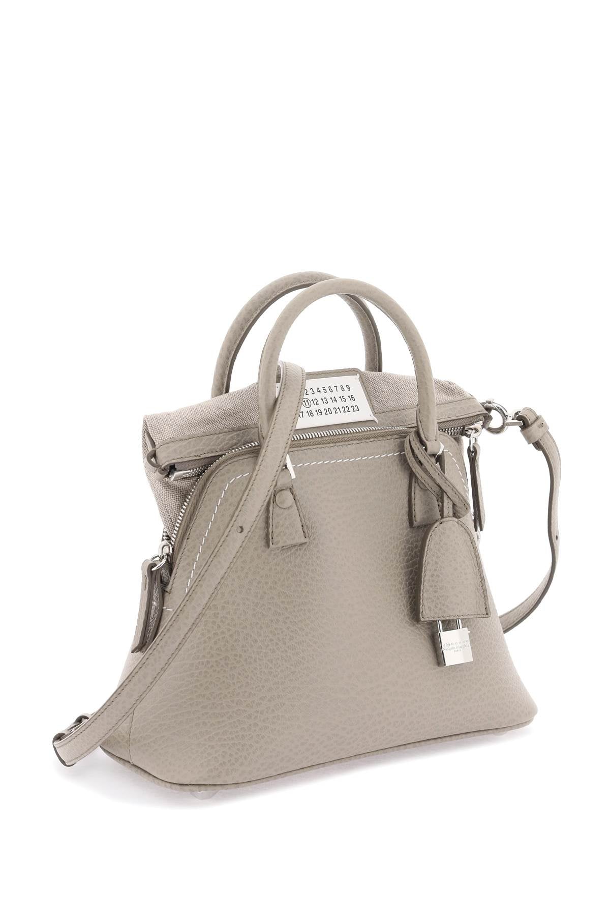 MAISON MARGIELA Structured 5AC Mini Handbag in Mixed Colours for Unisex SS24 Collection