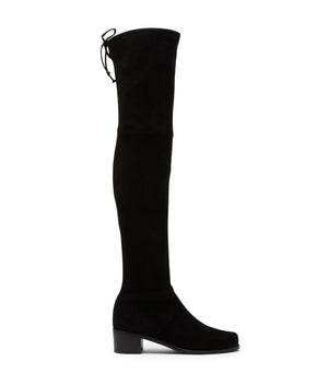 STUART WEITZMAN Suede Knee-High Boots for Women in Black