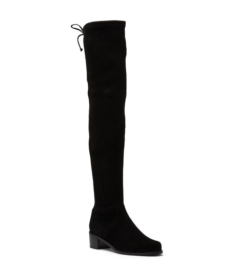 STUART WEITZMAN Suede Knee-High Boots for Women in Black