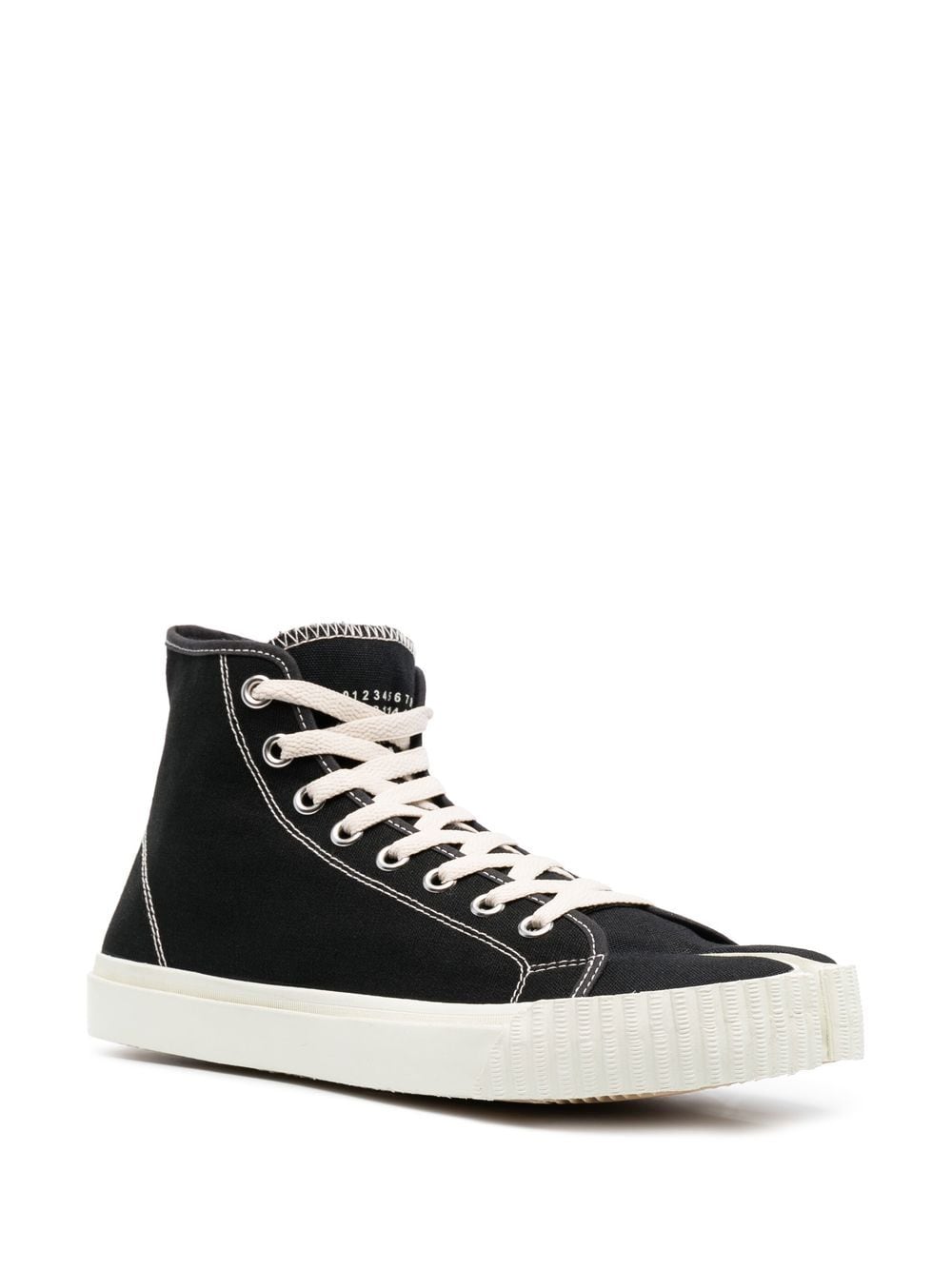 MAISON MARGIELA Men's Black Sneakers for 2024 Season