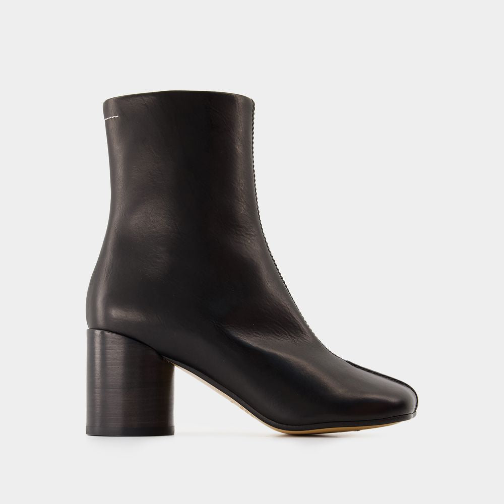 MM6 MAISON MARGIELA Chic Ankle Boots for Women - Fall/Winter 2024