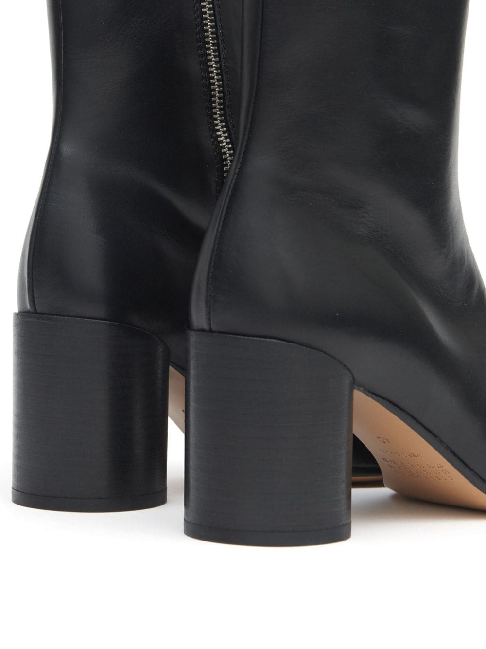 MM6 MAISON MARGIELA Stylish Leather Ankle Boots for Women