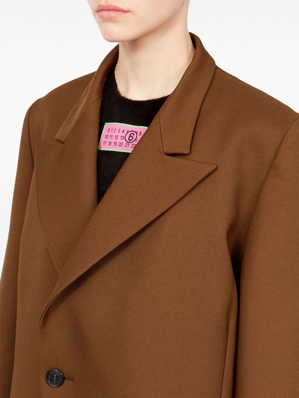 MM6 MAISON MARGIELA Oversized Single-Breasted Jacket for Women