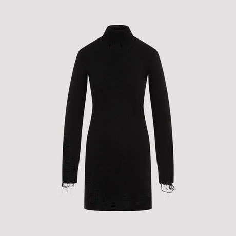 MM6 MAISON MARGIELA Elegant Wool Blend Mini Dress for Women