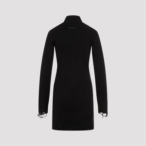 MM6 MAISON MARGIELA Elegant Wool Blend Mini Dress for Women