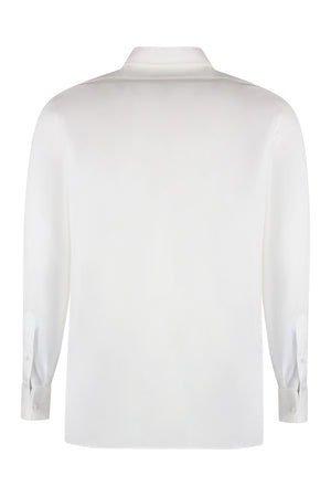 MAISON MARGIELA Men's White Cotton Shirt for FW23 Collection