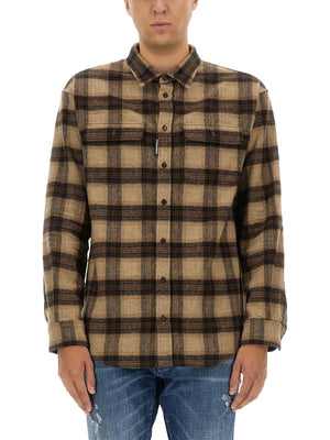 DSQUARED2 Plaid Shirt - Size 50