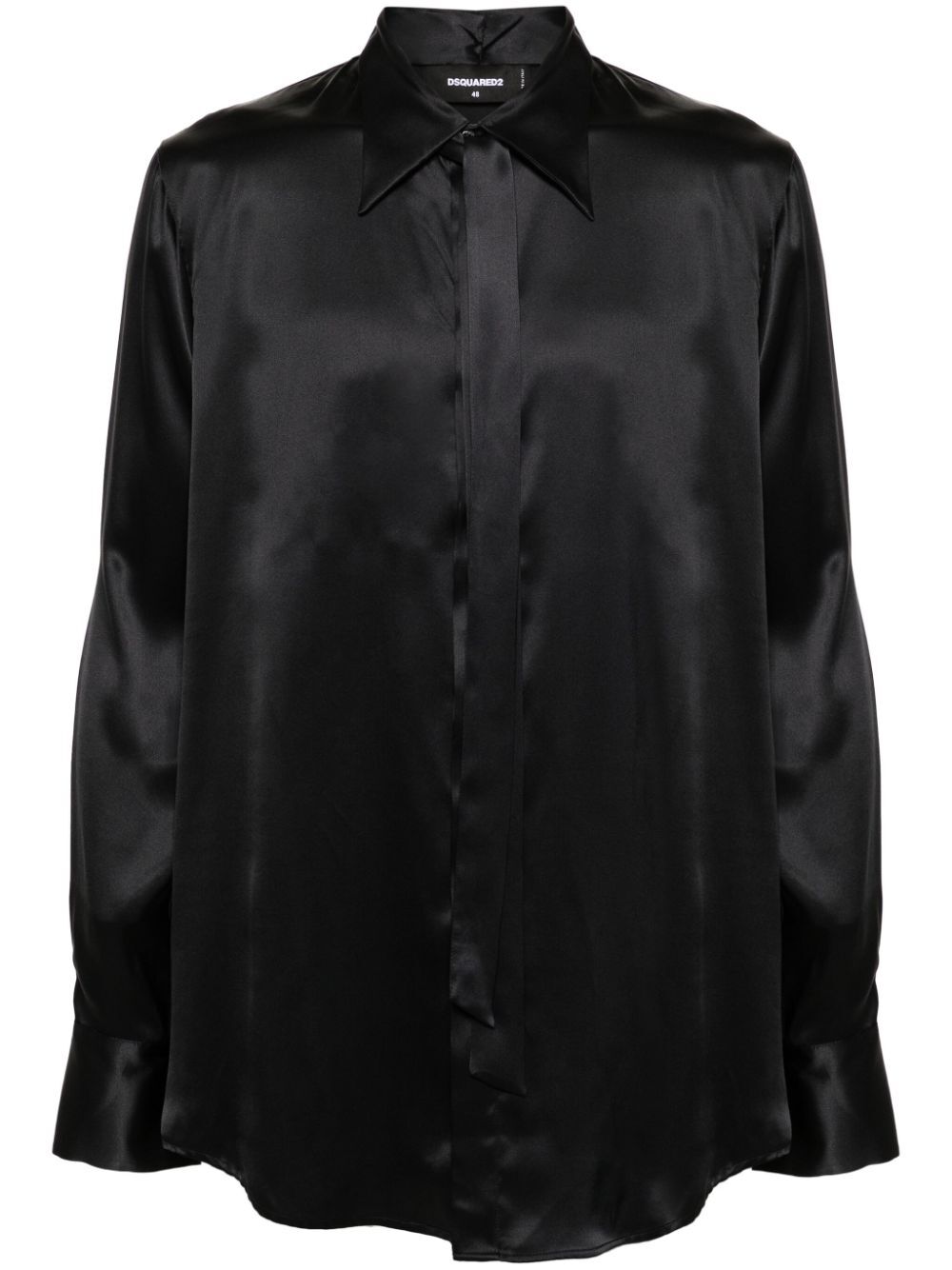 DSQUARED2 Men's Silk Shirt for Fall 2024