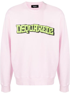 DSQUARED2 Pink Sweatshirt for Men - SS23