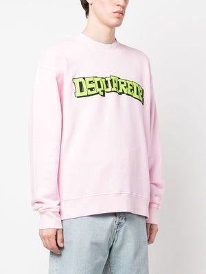 DSQUARED2 Pink Sweatshirt for Men - SS23