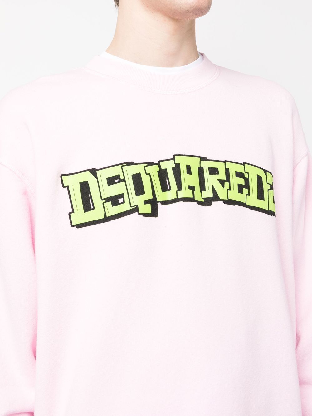 DSQUARED2 Pink Sweatshirt for Men - SS23