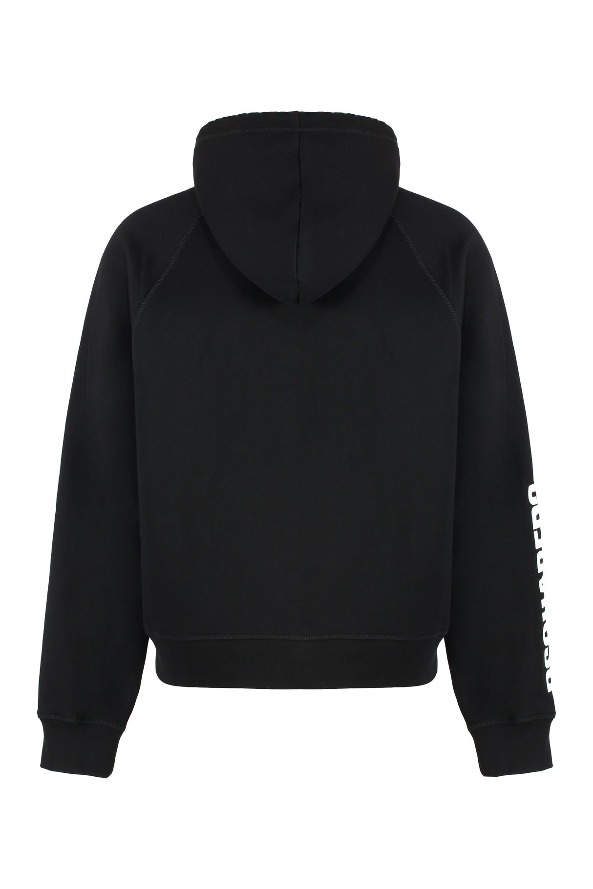 DSQUARED2 Cotton Hoodie with Raglan Sleeves