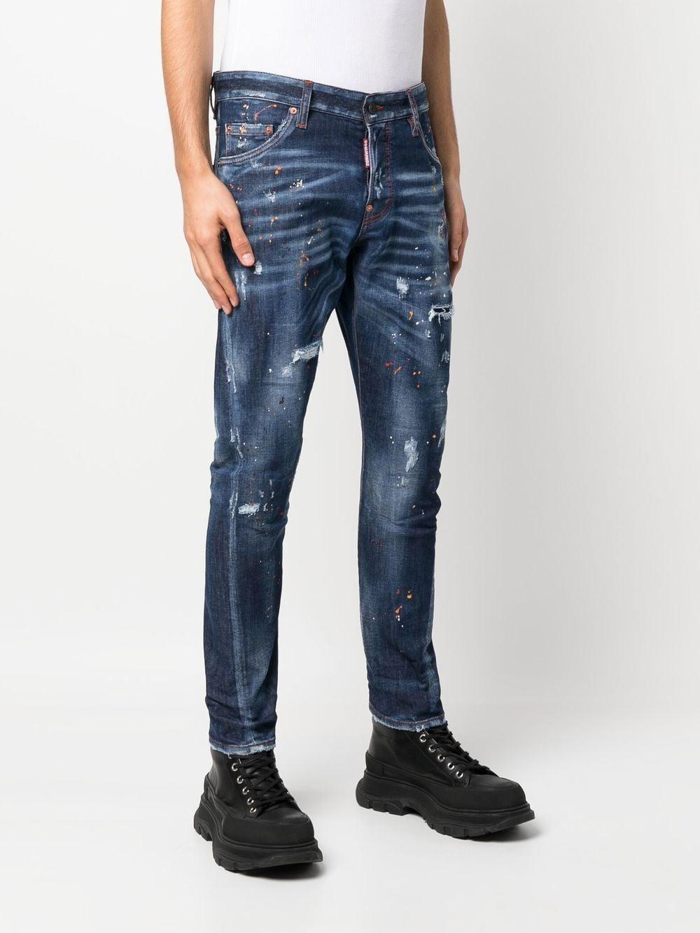 DSQUARED2 Blue FW22 Men's Cotton Jeans