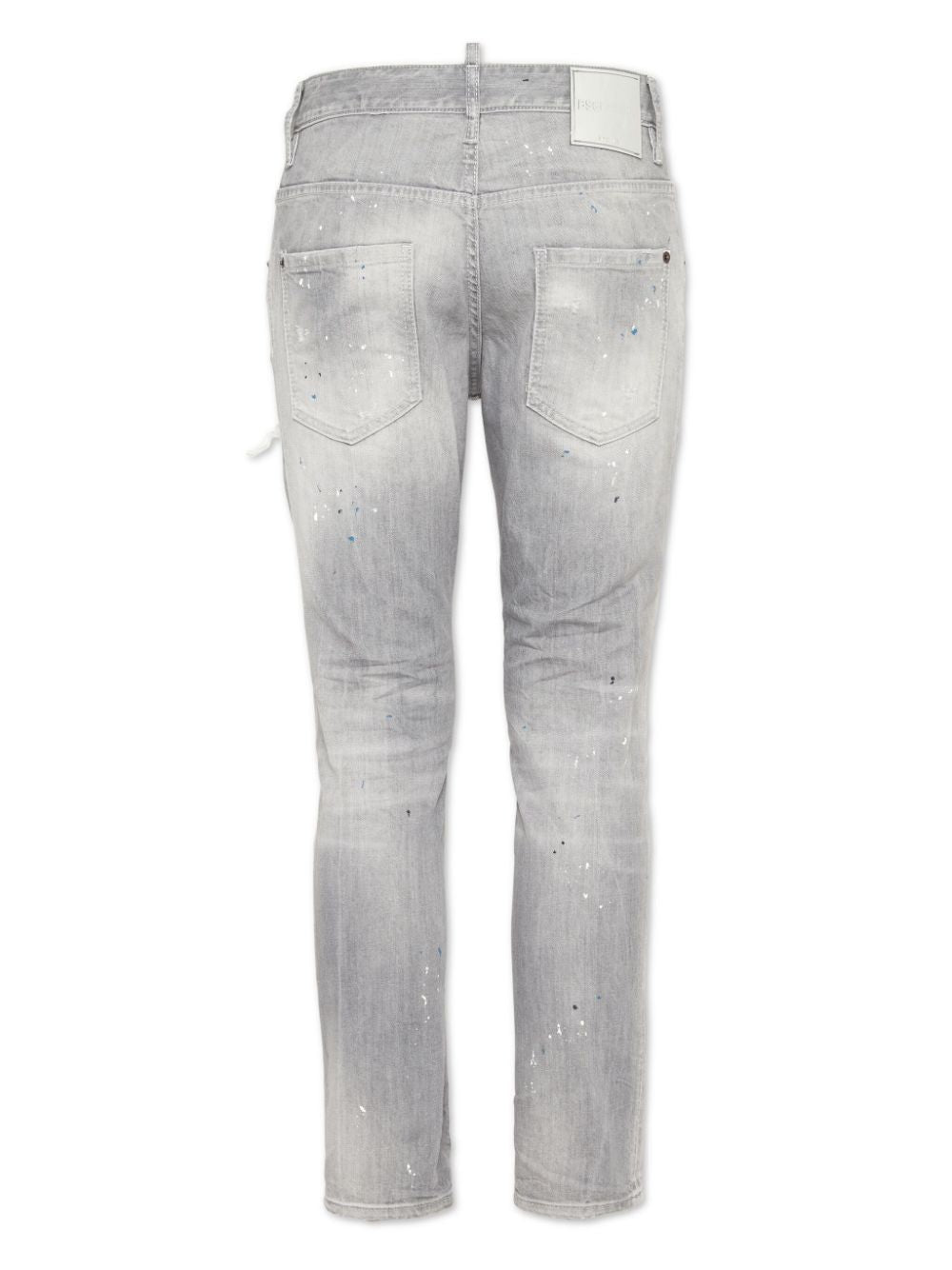 DSQUARED2 Contemporary Grey Five-Pocket Pants