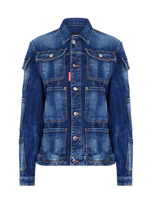 DSQUARED2 Women's Tactical Denim Jacket