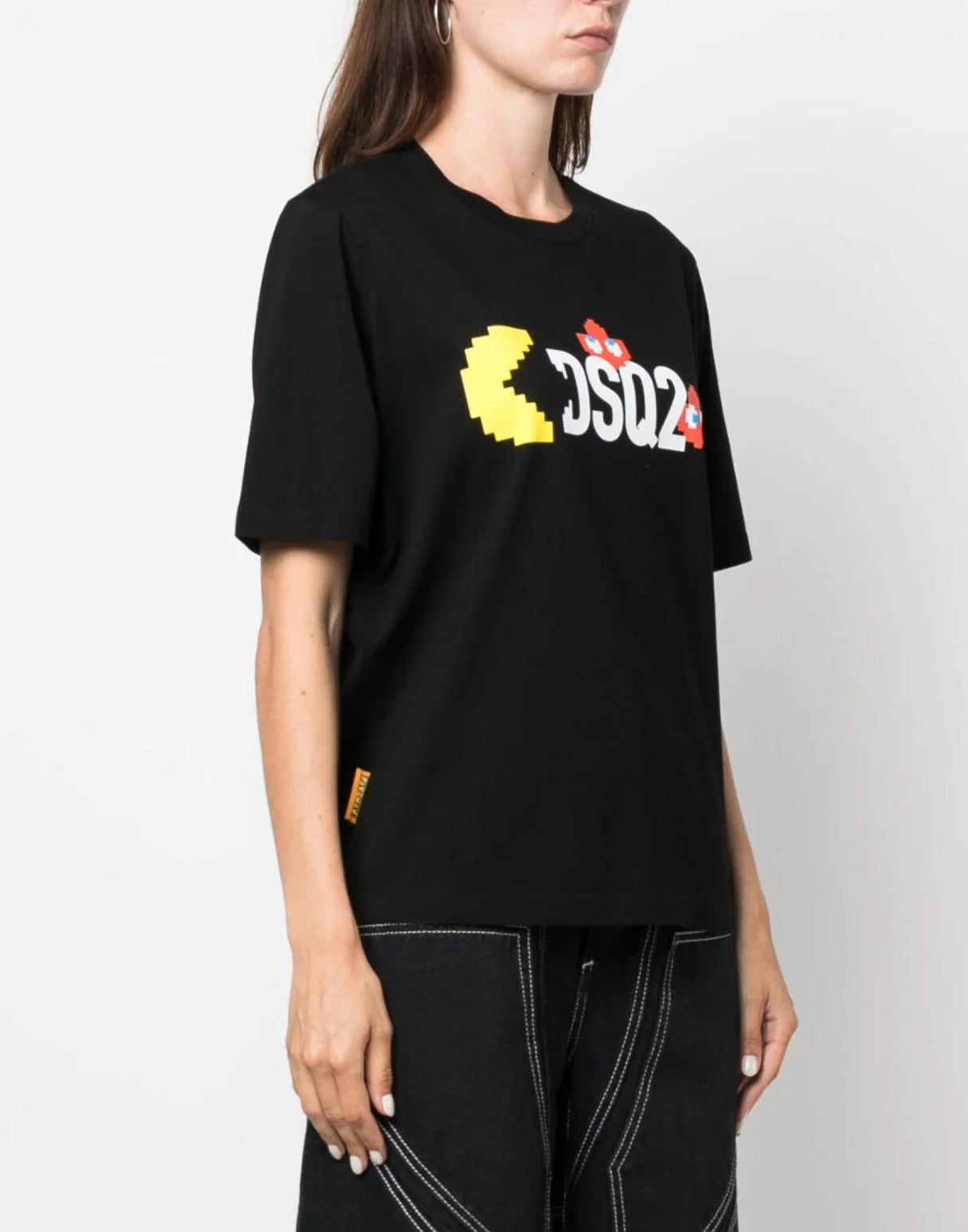 DSQUARED2 Iconic Logo T-Shirt for Women - Short Sleeve