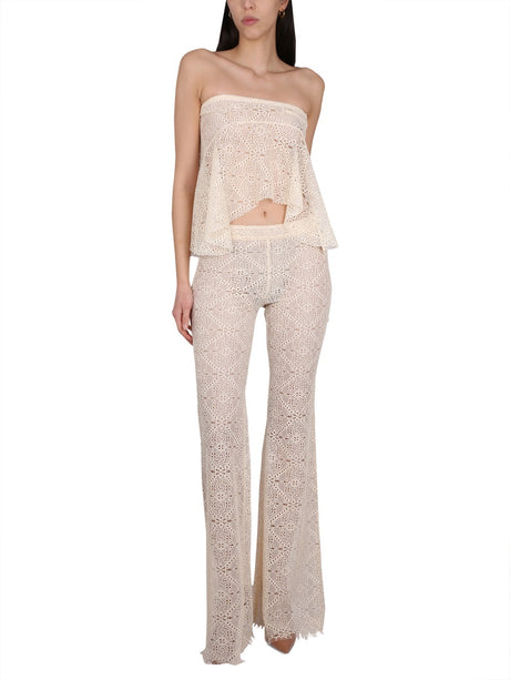 DSQUARED2 Embroidered Frayed Pants for Women