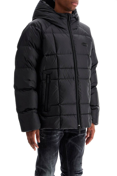 DSQUARED2 3D Padded Nylon Jacket with Hood