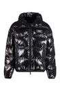 DSQUARED2 Lightweight Black Padded Nylon Jacket with High Collar - FW24