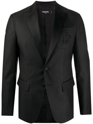 DSQUARED2 Luxurious Black Esmoquin for the Modern Man