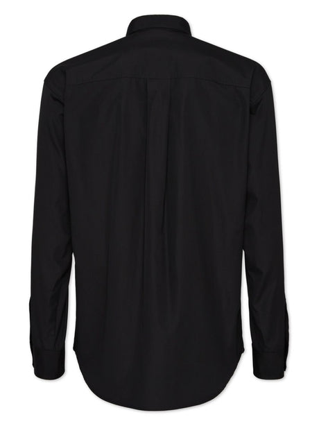 DSQUARED2 Sleek Black Cotton Shirt for Men