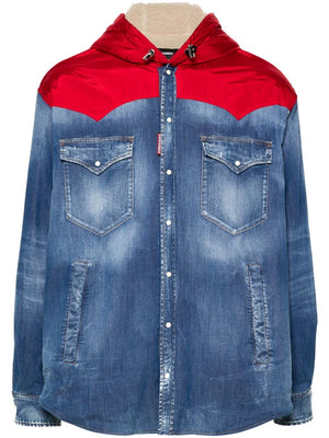 DSQUARED2 Urban Edge Hooded Denim Jacket