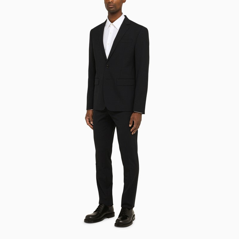 DSQUARED2 Dark Grey Single-Breasted Wool Suit for Men - FW23 Collection