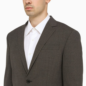 DSQUARED2 Dark Grey Single-Breasted Wool Suit for Men - FW23 Collection