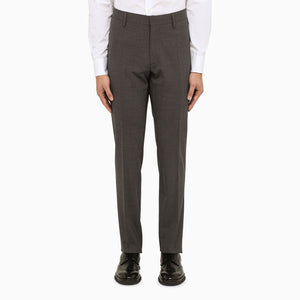 DSQUARED2 Dark Grey Single-Breasted Wool Suit for Men - FW23 Collection