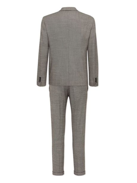 DSQUARED2 Elegant Black and White Suit Set