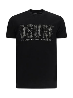 DSQUARED2 Men's Black T-Shirt for SS23 Collection