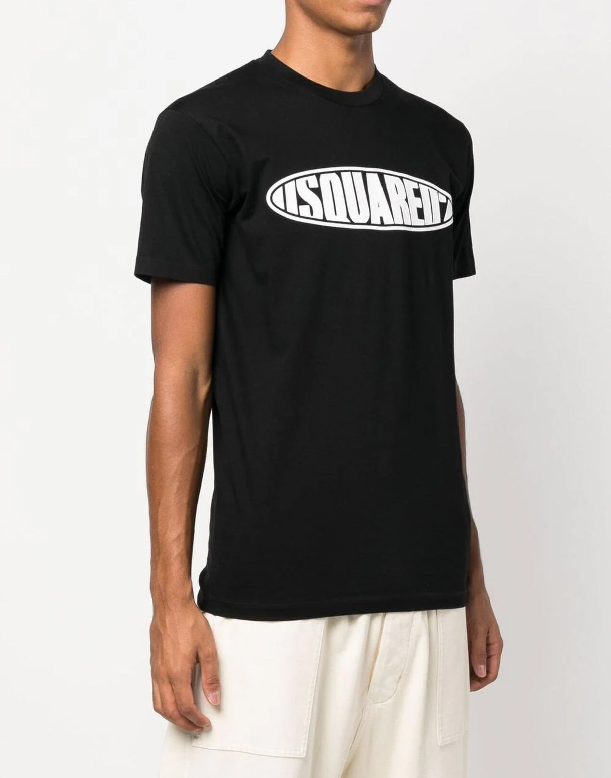 DSQUARED2 Surf Board Logo T-Shirt - Short Sleeve - FW24