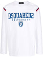 DSQUARED2 Classic White T-Shirt for Men - FW23 Collection