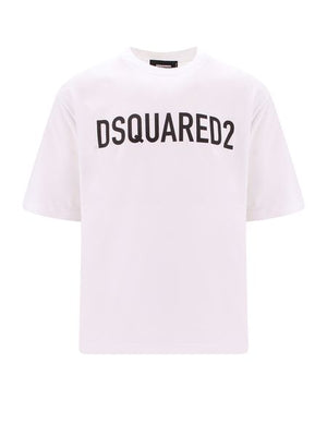 DSQUARED2 Classic Logo-Printed Cotton T-Shirt for Men