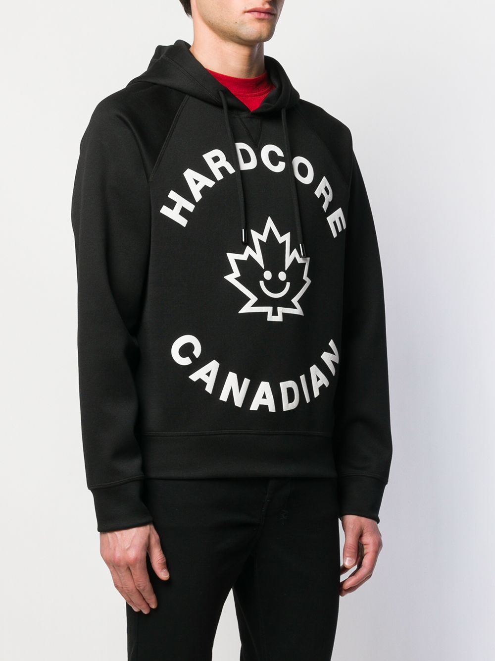 DSQUARED2 Black Hardcore Sweatshirt for Men - FW19 Collection