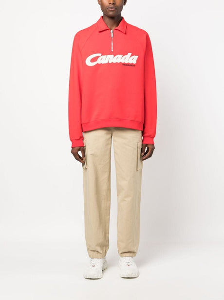 Red Sweatshirt for Men from FW23 Collection