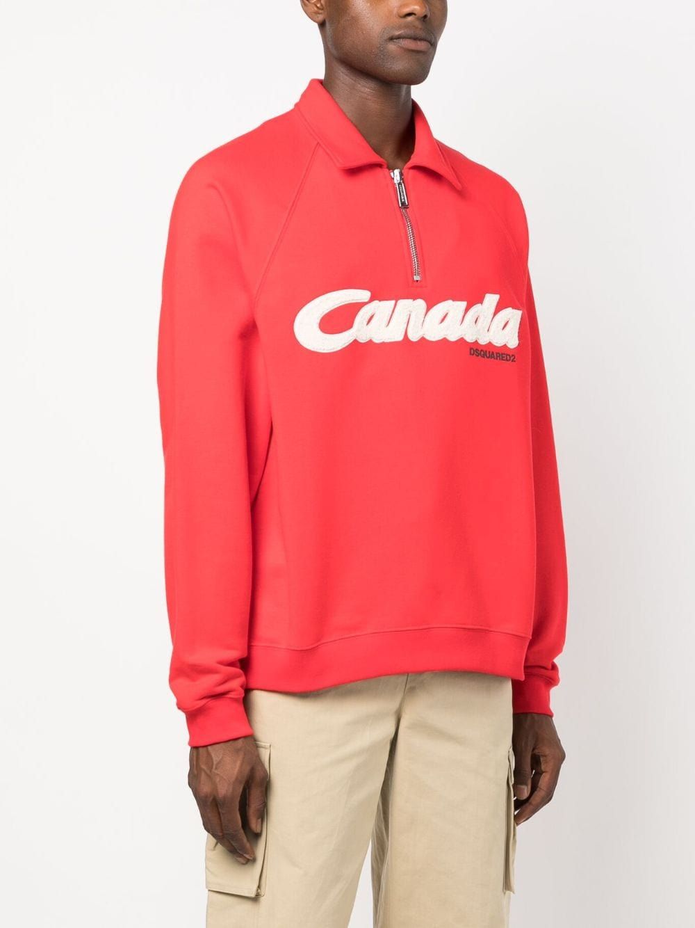 Red Sweatshirt for Men from FW23 Collection