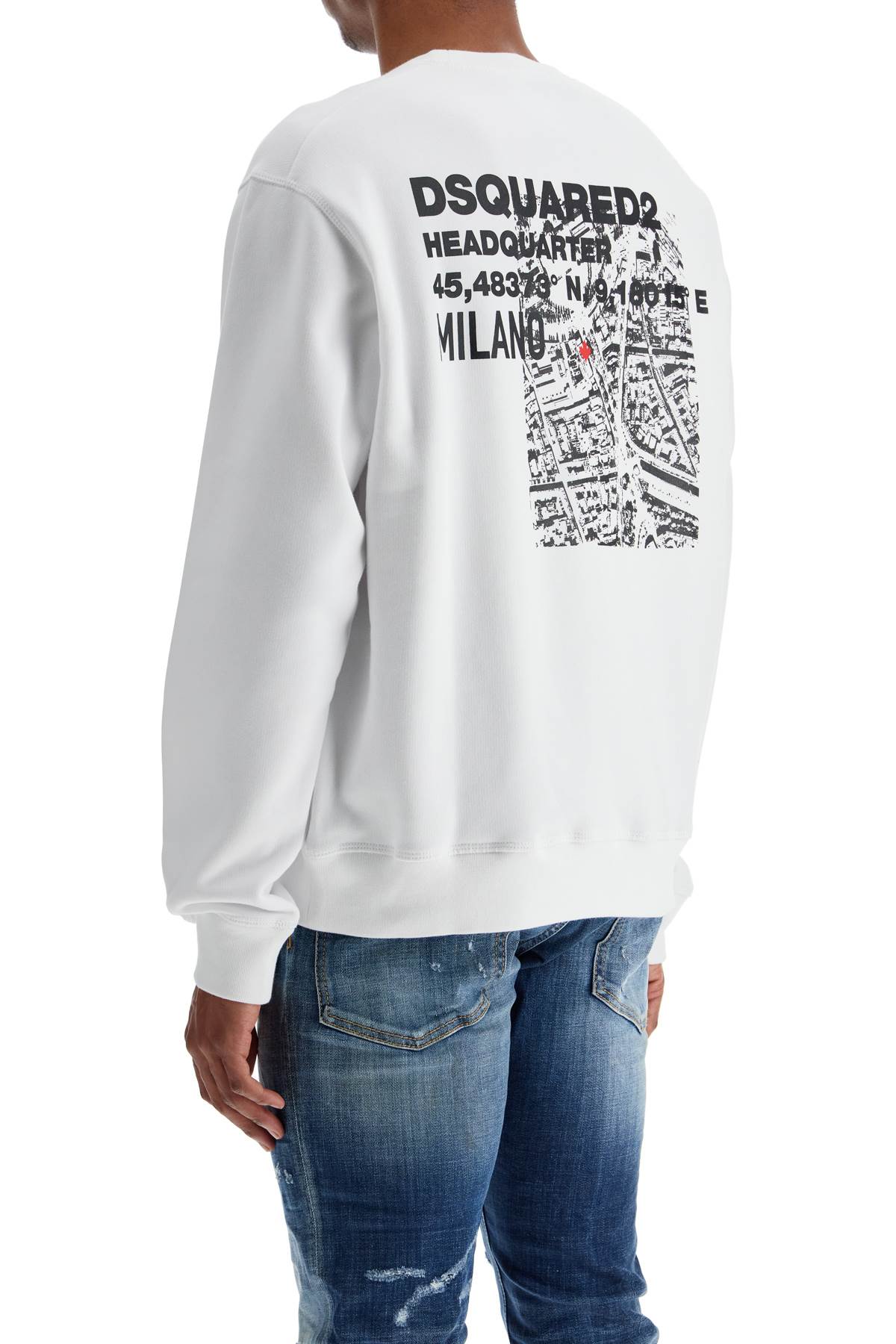 DSQUARED2 Classic Cool Fit Mini Crew Neck Sweatshirt