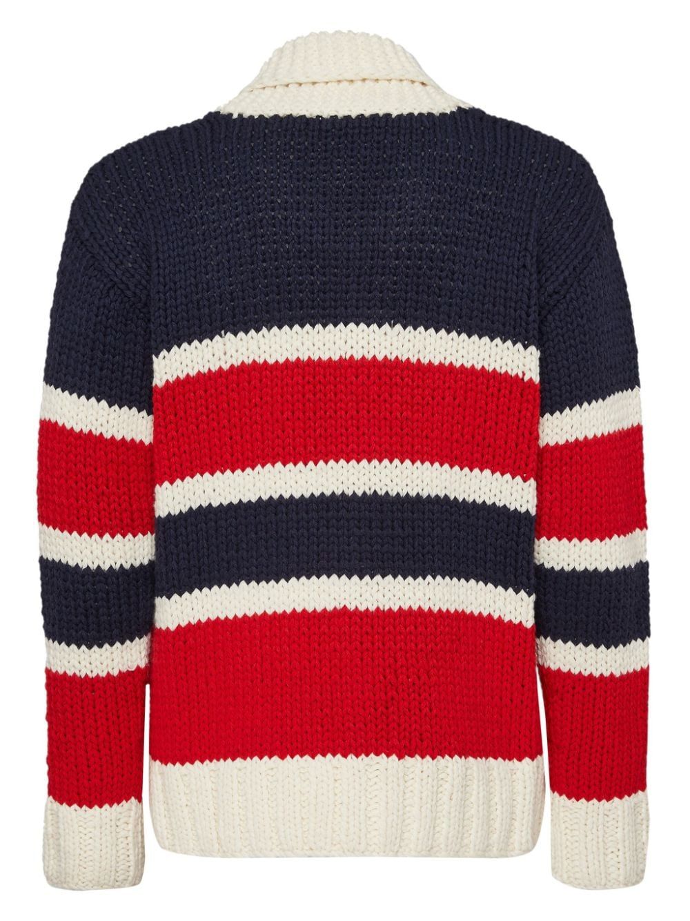 DSQUARED2 Multicolor Striped Crewneck Sweater