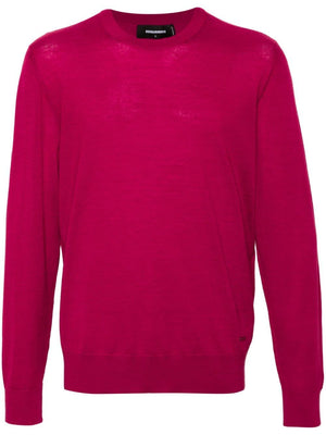 DSQUARED2 Cherry Pop Textured Pullover