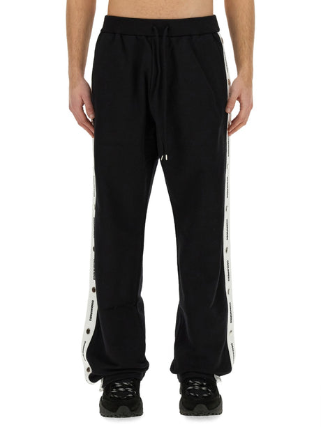 DSQUARED2 Oversized Cotton Jogging Pants - Size L