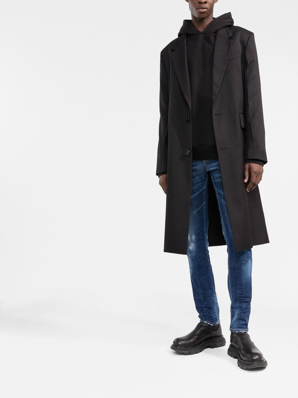 Classic Blue Skinny Jeans for Men - FW22