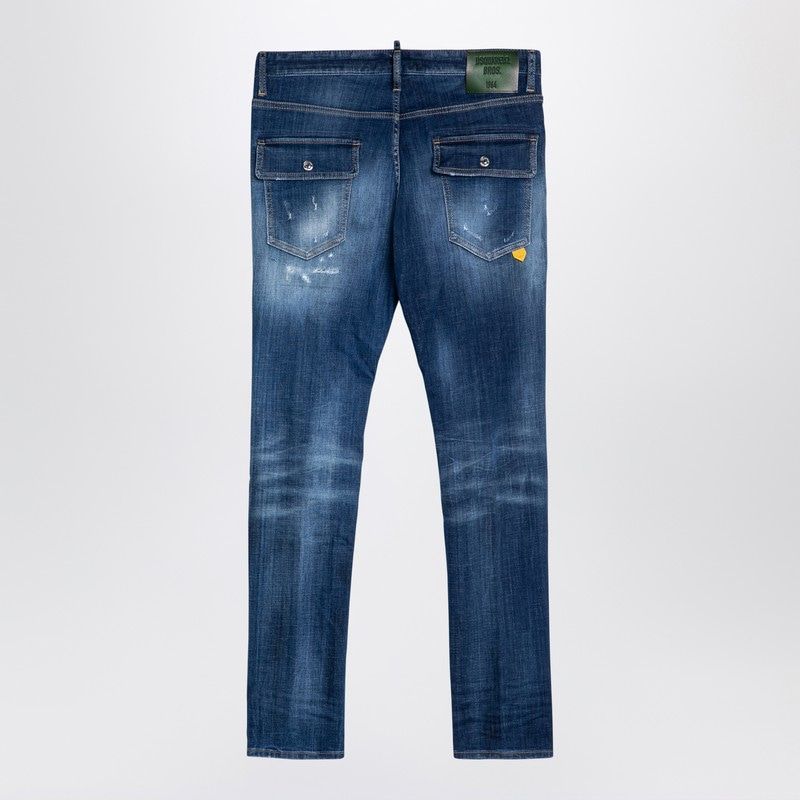 Quần Jeans Xanh Đen Rách