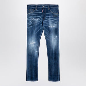 Quần Jeans Xanh Đen Rách