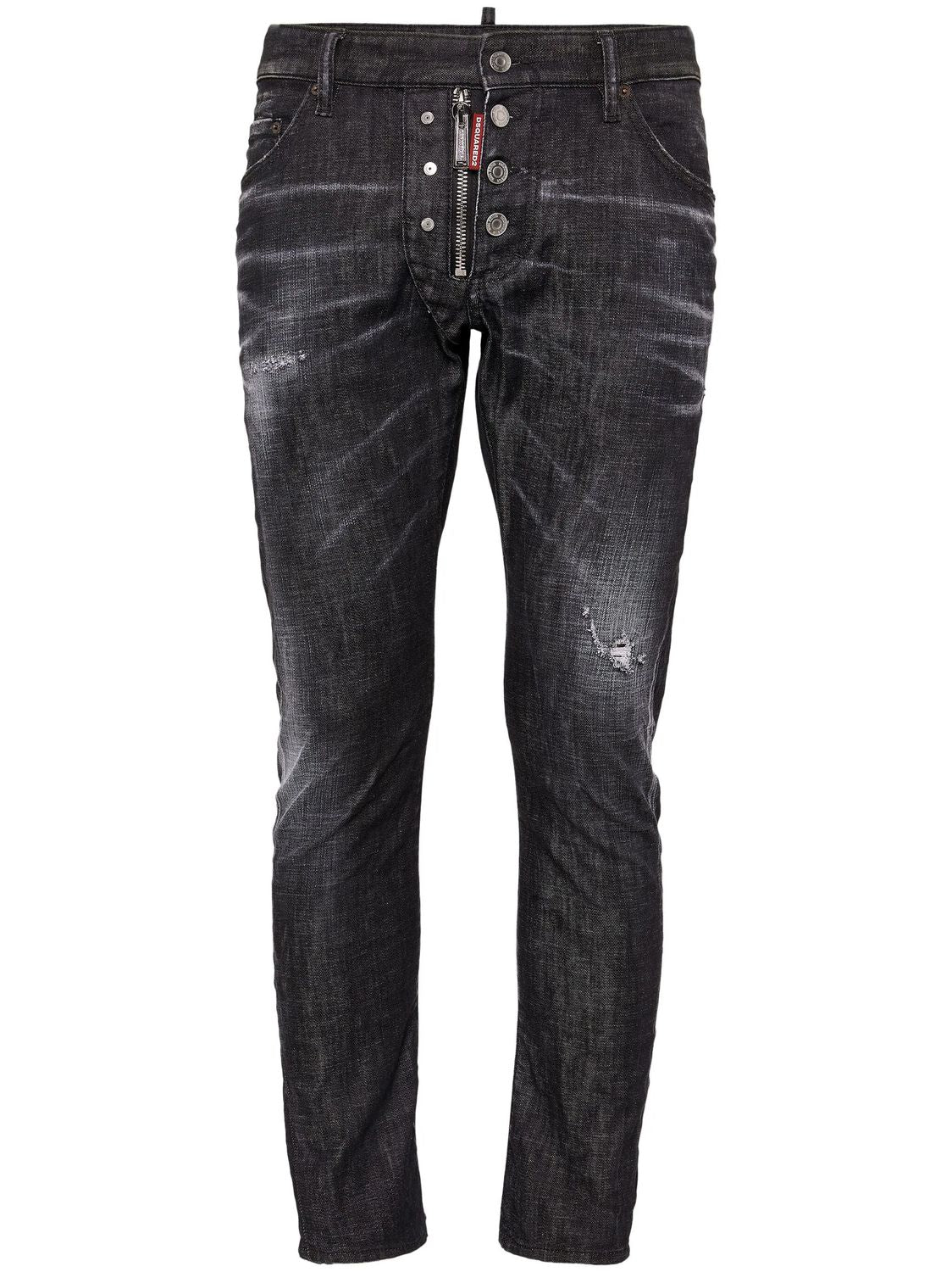 DSQUARED2 DSQUARED DISTRESSED-EFFECT SLIM-FIT Jeans